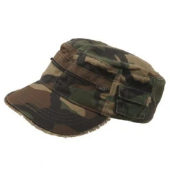 Zippered Enzyme Army Cap