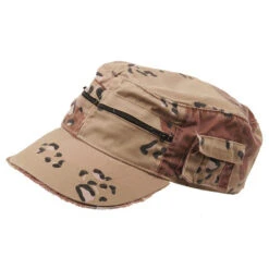 Zippered Enzyme Army Cap -Fashion Accessories Store 1234453126 4