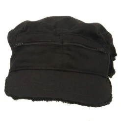 Zippered Enzyme Army Cap -Fashion Accessories Store 1234453247 2