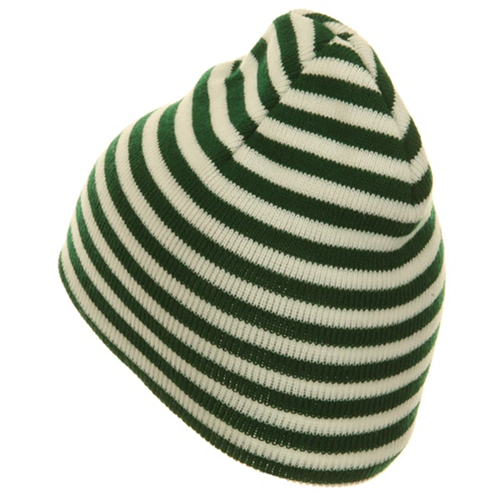 Trendy Striped Beanie 4 Trendy Striped Beanie - Image 2