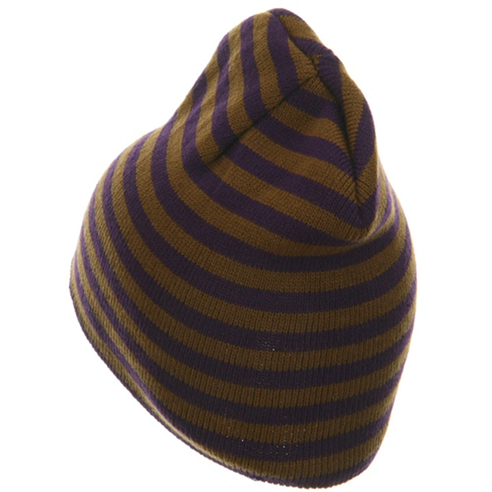 Trendy Striped Beanie 14 Trendy Striped Beanie - Image 12