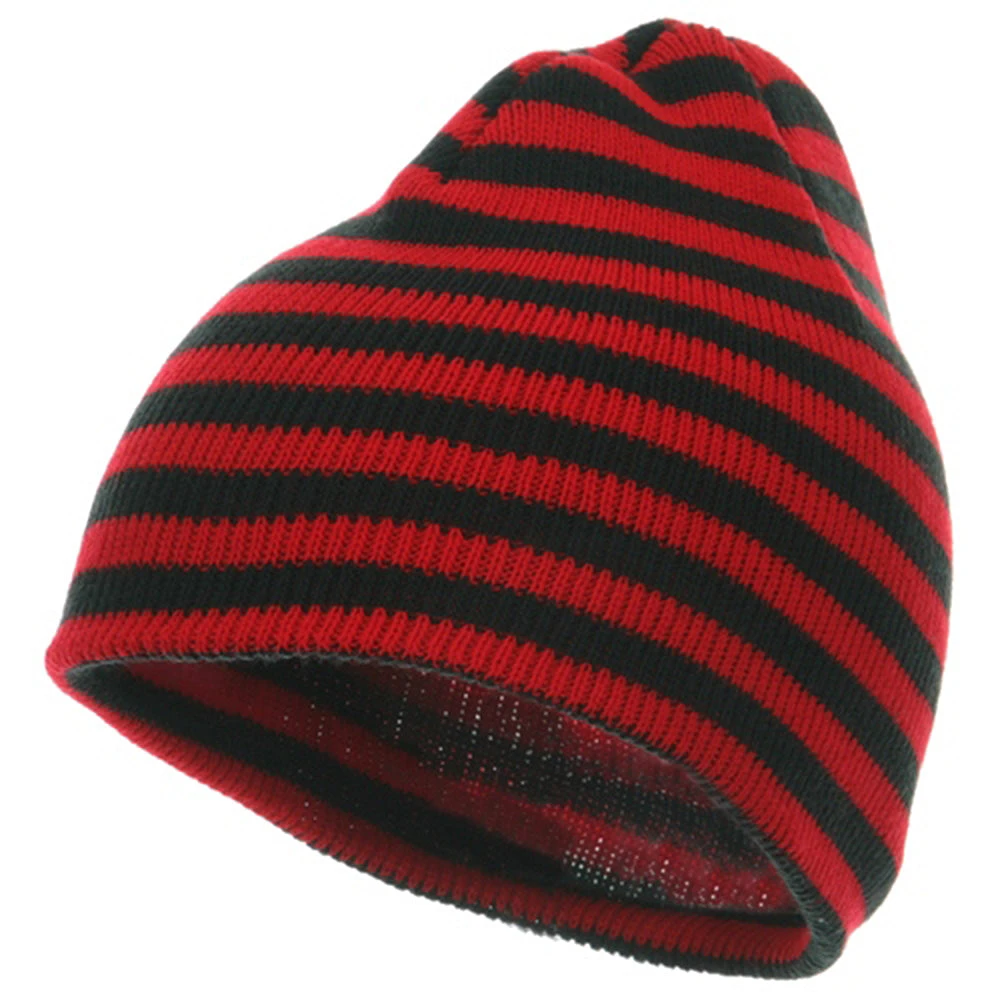 Trendy Striped Beanie 18 Trendy Striped Beanie - Image 16