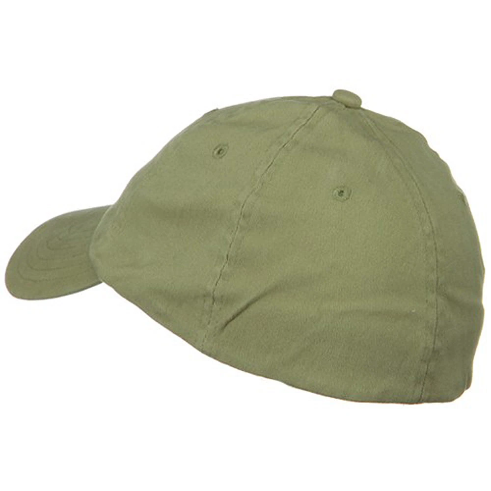 Light Brush Twill Fitted Cap 19 Light Brush Twill Fitted Cap - Image 17