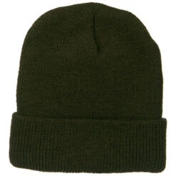 Stretch Heavy Wool Military XL Cuff Beanie -Fashion Accessories Store 1289925374 4