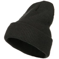 Stretch Heavy Wool Military XL Cuff Beanie -Fashion Accessories Store 1289925454 7