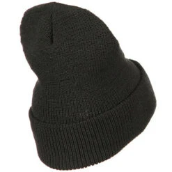 Stretch Heavy Wool Military XL Cuff Beanie -Fashion Accessories Store 1289925456 4