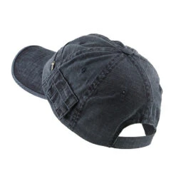 Cotton Washed Pocket Cap -Fashion Accessories Store 1298393406 2
