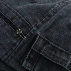 Cotton Washed Pocket Cap -Fashion Accessories Store 1298393409 2