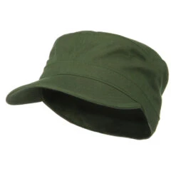 Cotton Fitted Military Cap 27 Cotton Fitted Military Cap -Fashion Accessories Store 1307442516 8