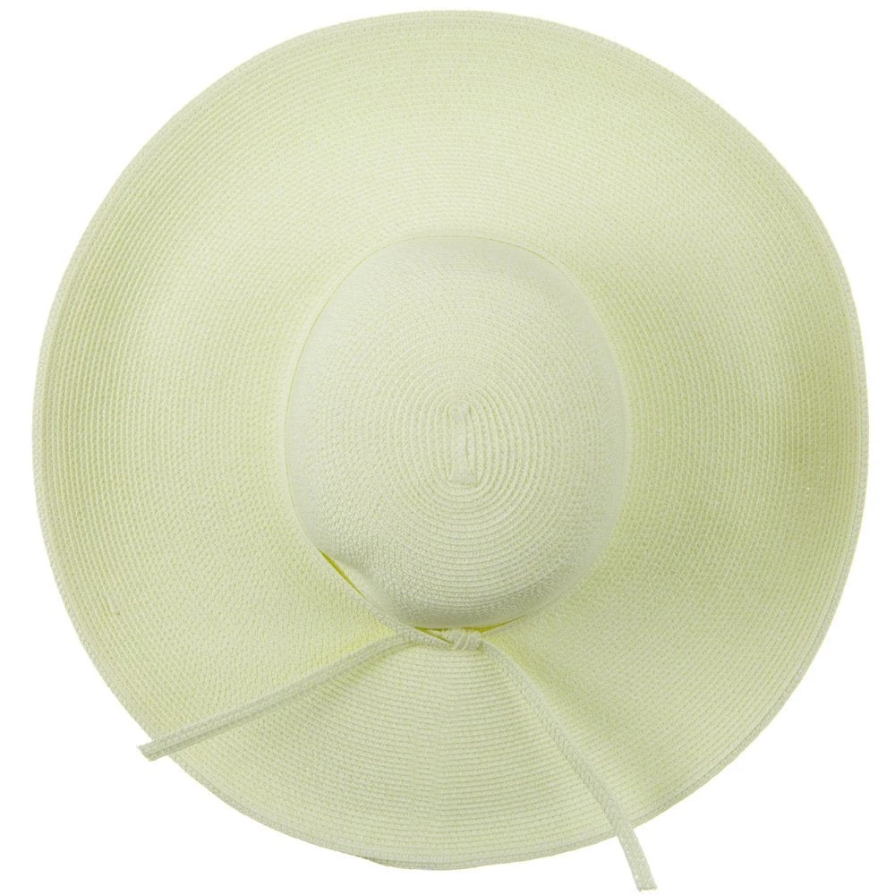 UPF 50+ Cotton Paper Braid 5 Inch Brim Self Tie Hat 12 UPF 50+ Cotton Paper Braid 5 Inch Brim Self Tie Hat - Image 10