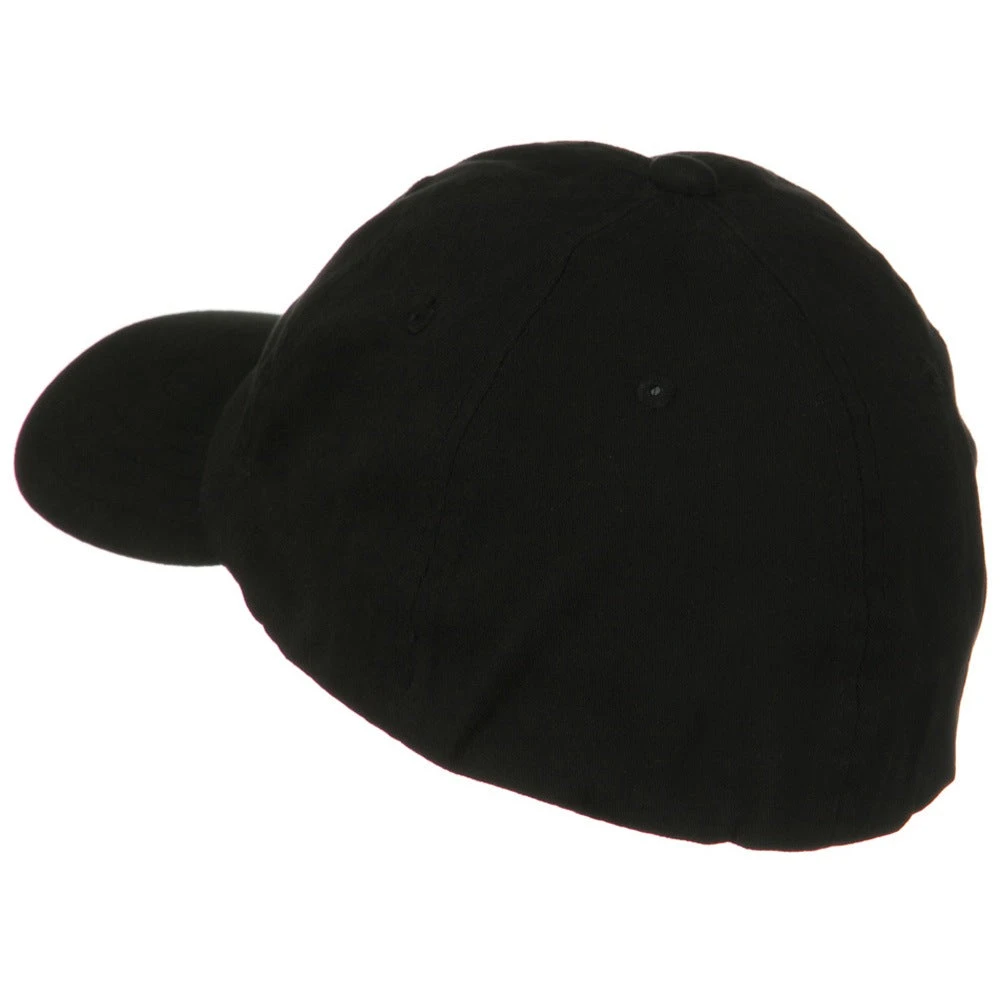 Light Brush Twill Fitted Cap 14 Light Brush Twill Fitted Cap - Image 12