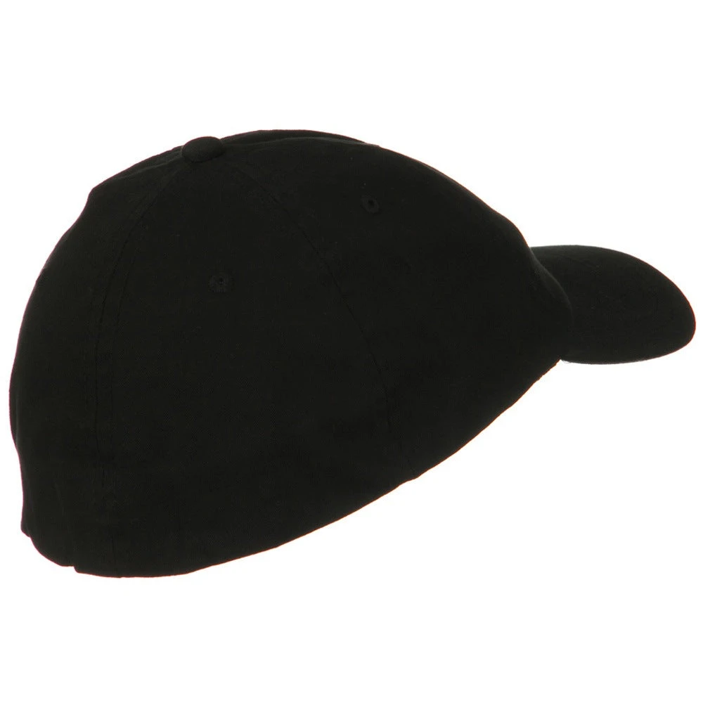 Light Brush Twill Fitted Cap 15 Light Brush Twill Fitted Cap - Image 13