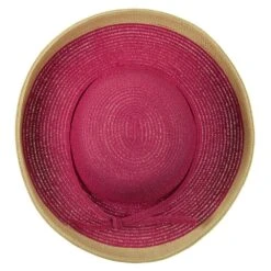 Two Tone Wide Tan Kettle Brim Hat -Fashion Accessories Store 1330675265 3