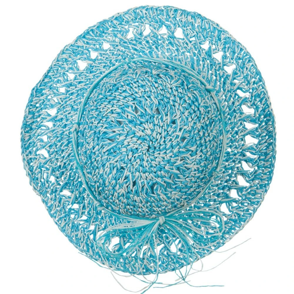 Girls Scallop Design Self Tie Hat 12 Girls Scallop Design Self Tie Hat - Image 10