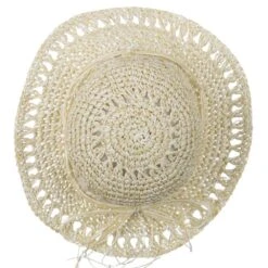 Girls Scallop Design Self Tie Hat 16 Girls Scallop Design Self Tie Hat -Fashion Accessories Store 1331741248 5