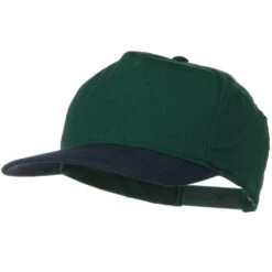 2 Tone Cotton Twill Pro Style Golf Cap