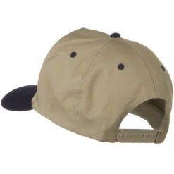 2 Tone Cotton Twill Pro Style Golf Cap -Fashion Accessories Store 1334740988 4