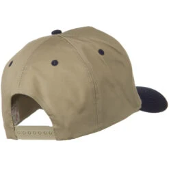 2 Tone Cotton Twill Pro Style Golf Cap -Fashion Accessories Store 1334740989 4
