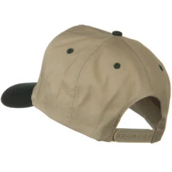 2 Tone Cotton Twill Pro Style Golf Cap -Fashion Accessories Store 1334741152 4