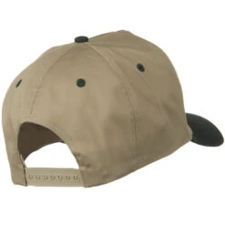 2 Tone Cotton Twill Pro Style Golf Cap -Fashion Accessories Store 1334741153 4