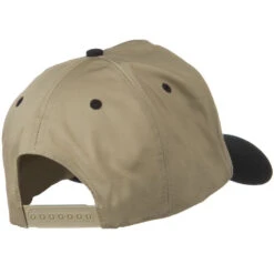 2 Tone Cotton Twill Pro Style Golf Cap -Fashion Accessories Store 1335450365 4