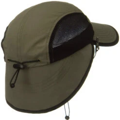 UV 50+ Talson Short Flap Cap -Fashion Accessories Store 1336725776 3