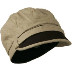 Women's 2 Tone Wool Poly Blend Newsboy Cap 35 Women's 2 Tone Wool Poly Blend Newsboy Cap -Fashion Accessories Store 2n003nb 4
