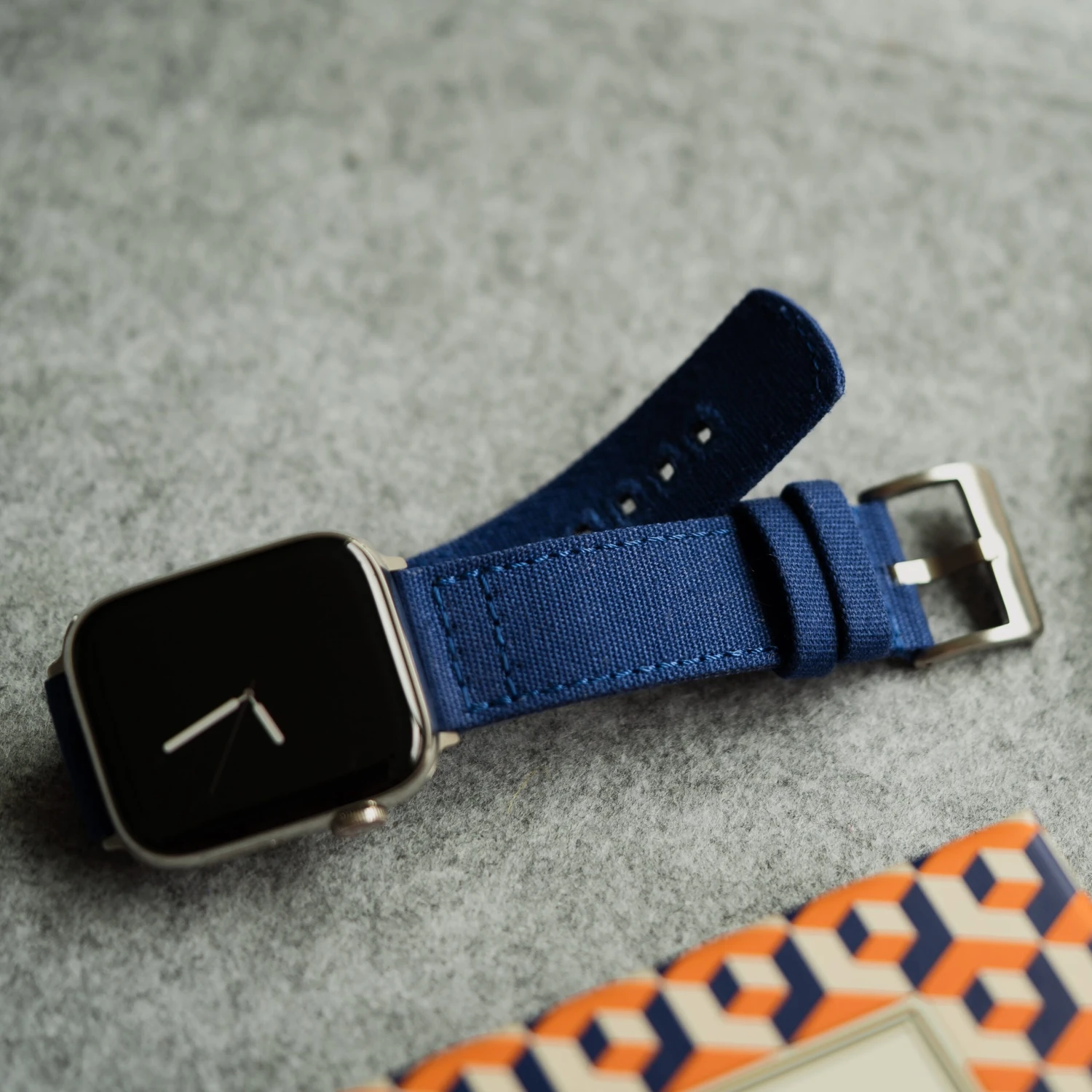 Apple Watch | Royal Blue Canvas 4 Apple Watch | Royal Blue Canvas - Image 2