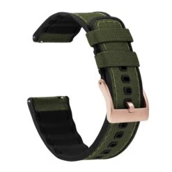 Samsung Galaxy Watch | Cordura Fabric & Silicone Hybrid | Army Green 10 Samsung Galaxy Watch | Cordura Fabric & Silicone Hybrid | Army Green -Fashion Accessories Store ArmyGreenCorduraHybridMainLoop RoseGold a77fe6b9 1706 42e2 9762 e57116078747