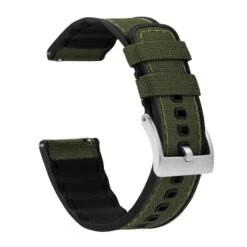 Samsung Galaxy Watch | Cordura Fabric & Silicone Hybrid | Army Green