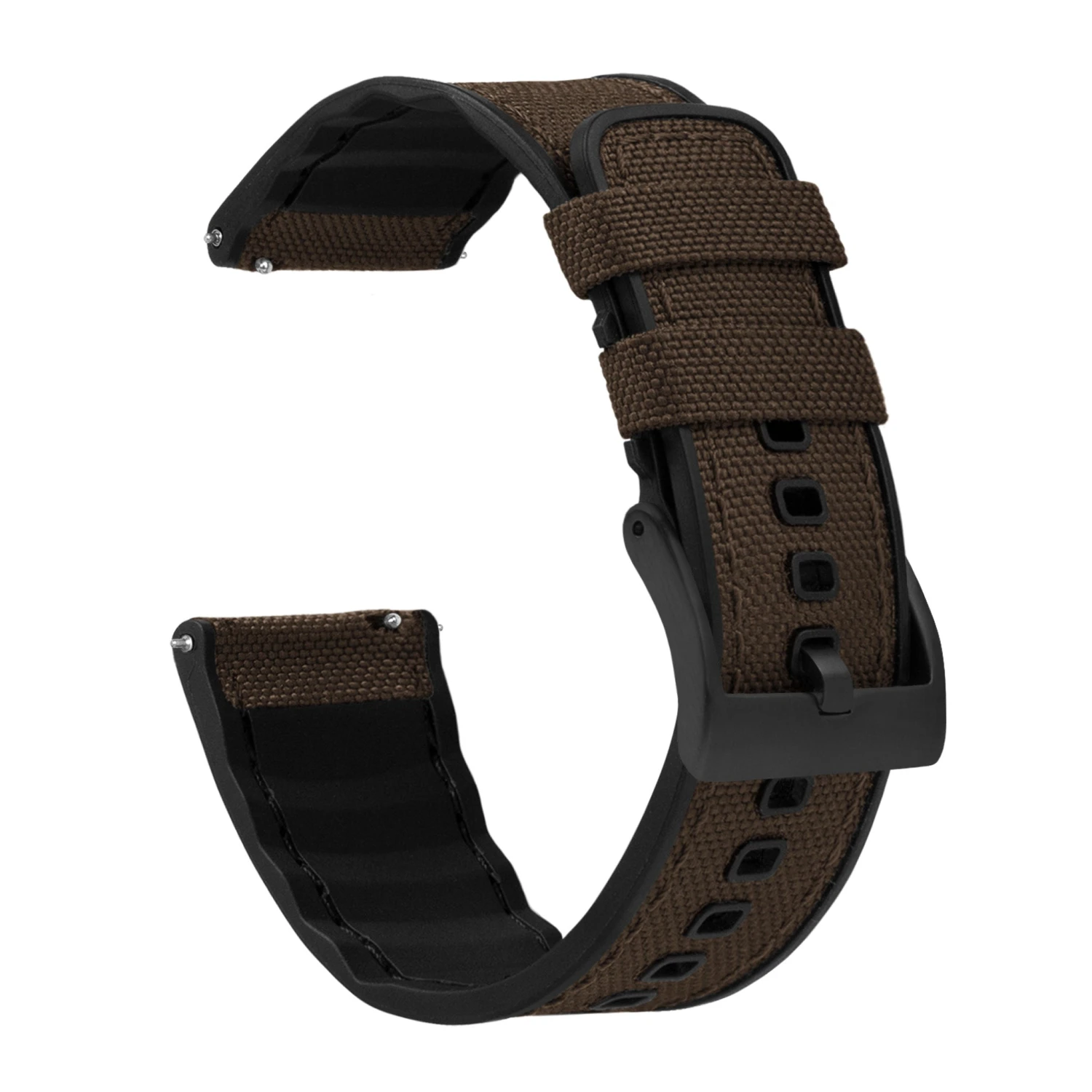 Amazfit Bip | Cordura Fabric & Silicone Hybrid | Chocolate Brown 4 Amazfit Bip | Cordura Fabric & Silicone Hybrid | Chocolate Brown - Image 2