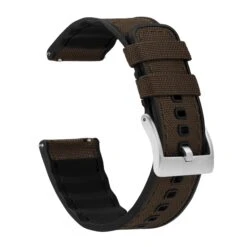Chocolate Brown Cordura Fabric And Silicone Hybrid