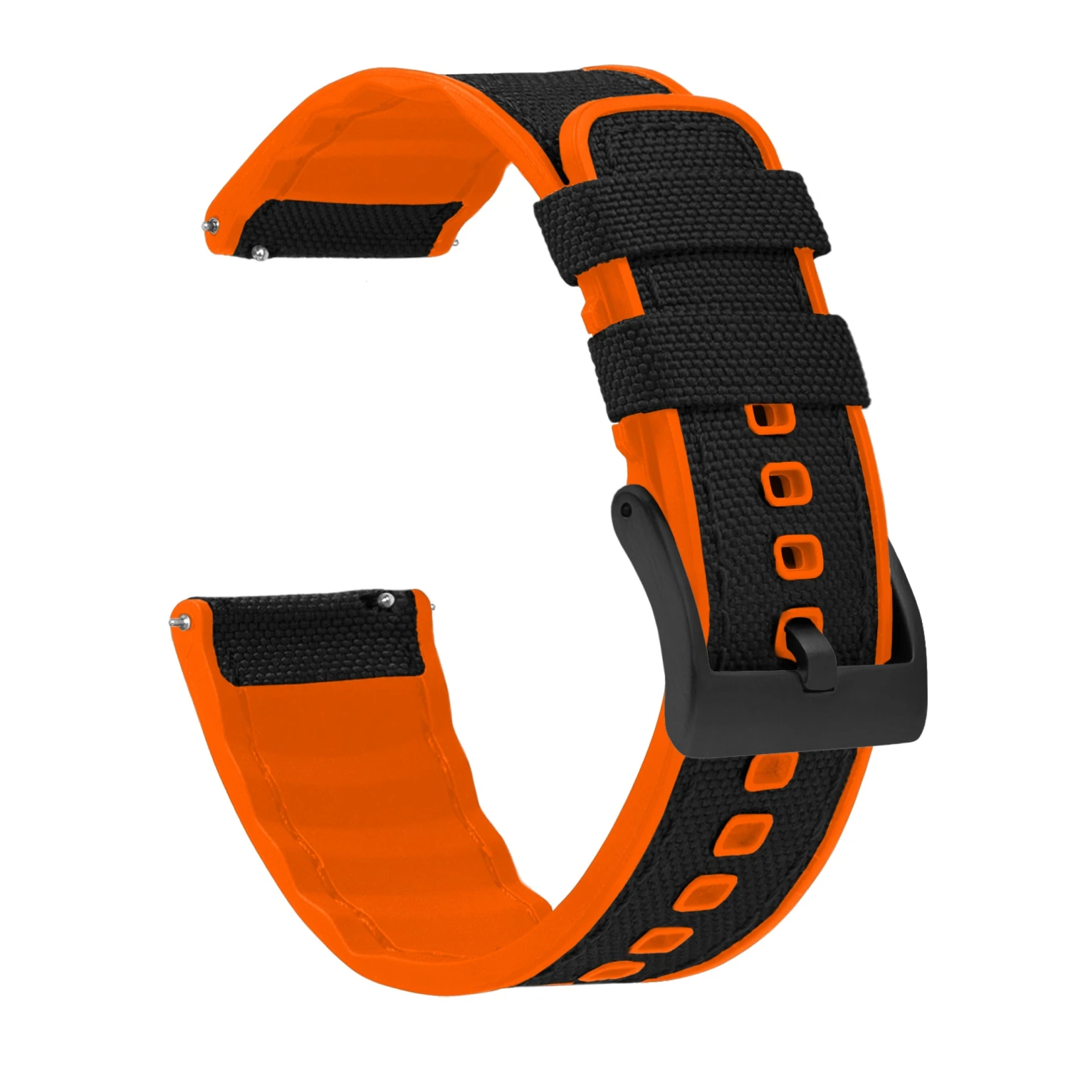 Black Cordura Fabric And Pumpkin Orange Silicone Hybrid 9 Black Cordura Fabric And Pumpkin Orange Silicone Hybrid - Image 7