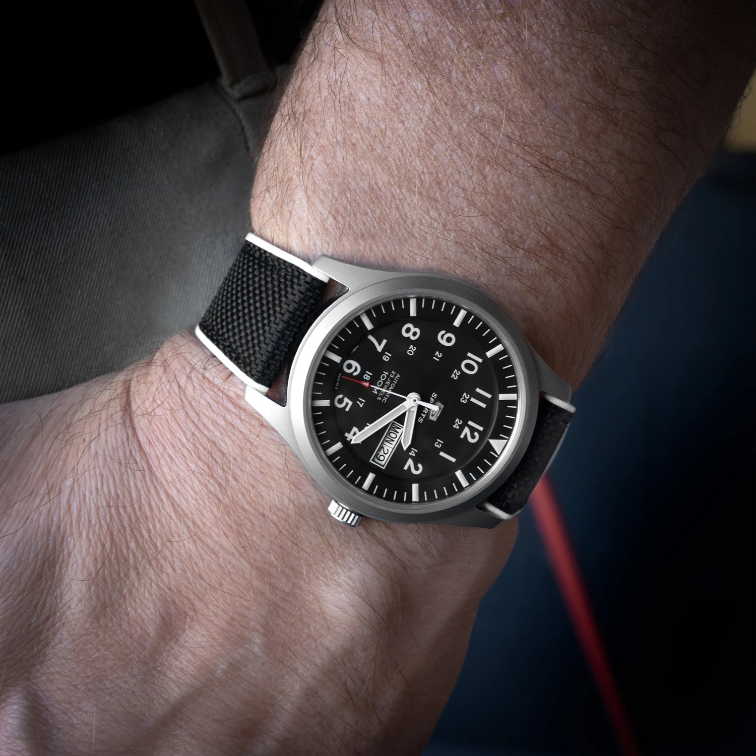 Black Cordura Fabric And White Silicone Hybrid 4 Black Cordura Fabric And White Silicone Hybrid - Image 2