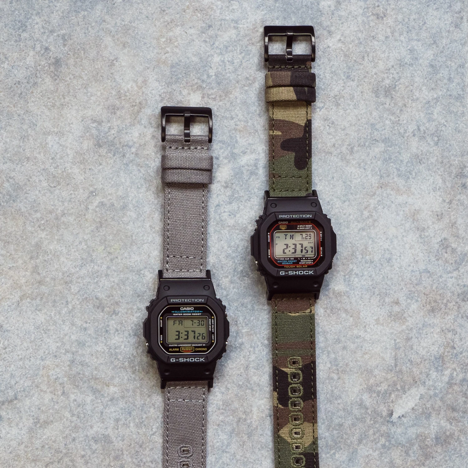 Cool Grey | Crafted Canvas | G-SHOCK 6 Cool Grey | Crafted Canvas | G-SHOCK - Image 4