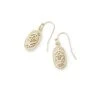 Lee Drop Earrings In Gold Filigree 1 Lee Drop Earrings In Gold Filigree -Fashion Accessories Store Kendra Scott Lee Filigree Gold Metal a 01