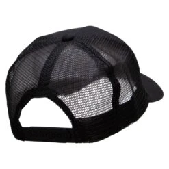 Five Panels Pro Style Trucker Mesh Cap -Fashion Accessories Store aa001tu black 4