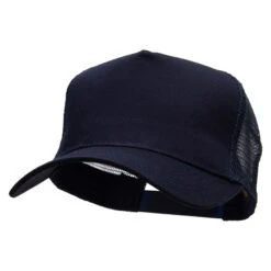 Five Panels Pro Style Trucker Mesh Cap -Fashion Accessories Store aa002tu navy 2