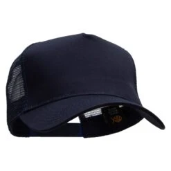 Five Panels Pro Style Trucker Mesh Cap -Fashion Accessories Store aa002tu navy 5