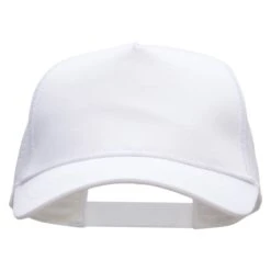 Five Panels Pro Style Trucker Mesh Cap -Fashion Accessories Store aa004tu white 1