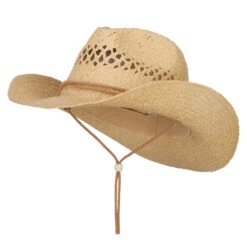 Adjustable Chin Strap Cowboy Hat -Fashion Accessories Store ac002cw 1 1