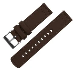 Amazfit Bip | Chocolate Brown Canvas -Fashion Accessories Store amazfit bip chocolate brown canvas amazfit bip barton watch bands 534581
