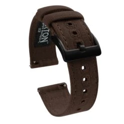 Fashion Accessories Store -Fashion Accessories Store amazfit bip chocolate brown canvas amazfit bip barton watch bands black pvd 383329