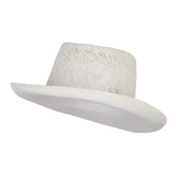 Gambler Shape Toyo Hat -Fashion Accessories Store be002fr white 1