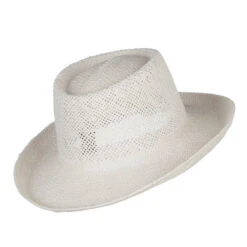 Gambler Shape Toyo Hat -Fashion Accessories Store be002fr white 3