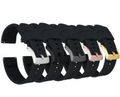 Black | Elite Silicone -Fashion Accessories Store black elite silicone elite silicone barton watch bands 396910