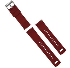 Black Top / Crimson Red Bottom | Elite Silicone -Fashion Accessories Store black top crimson red bottom elite silicone elite silicone barton watch bands 512073