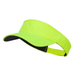Outdoor Blaze Moisture Management Visor -Fashion Accessories Store bm002vb neon yellow 1