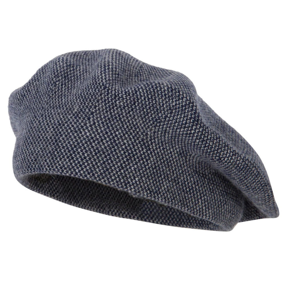Ladies Acrylic Angora Wide Brim Edge Beret Hat 8 Ladies Acrylic Angora Wide Brim Edge Beret Hat - Image 6
