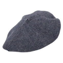 Ladies Acrylic Angora Wide Brim Edge Beret Hat 29 Ladies Acrylic Angora Wide Brim Edge Beret Hat -Fashion Accessories Store da002be blue 3